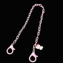 Load image into Gallery viewer, 58cm Adjustable Mask Lanyard Bling Face Mask Lanyard Safety Mask Ear Holder Rope Hanger Neck String dropship Mask Chain