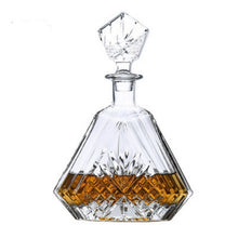 Load image into Gallery viewer, 500-700ml European Whisky Bottle Red Wine Awakening Bottle Lead-free Crystal Awakening Bottle Vodka Spirit Pouring Bottle Bar
