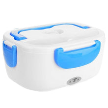Load image into Gallery viewer, 2 in 1 Car&amp; Home Electric Heated Lunch Box Portable 12V 110V 220V Bento Boxes Food Heater Rice Container US Plug/EU Plug
