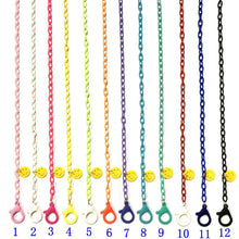 Load image into Gallery viewer, 58cm Adjustable Mask Lanyard Bling Face Mask Lanyard Safety Mask Ear Holder Rope Hanger Neck String dropship Mask Chain
